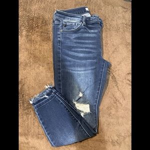 KanCan distressed skinny jeans